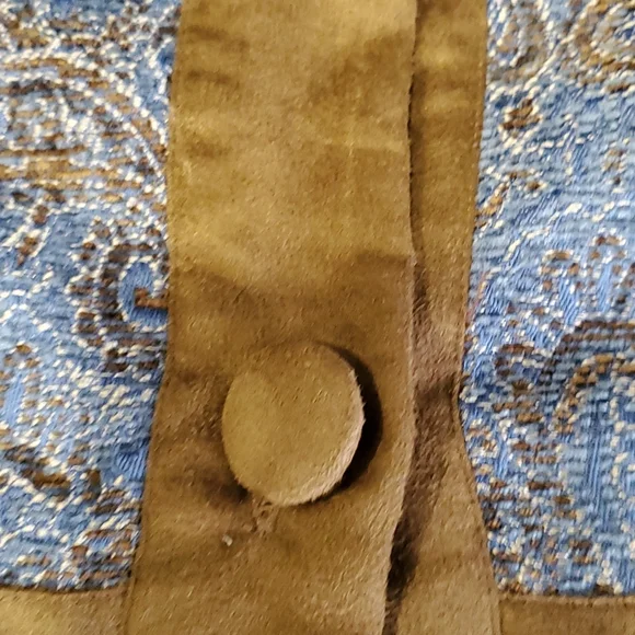 Isabella's Journey signature collection women' blue button down jacket s… - Picture 15 of 17